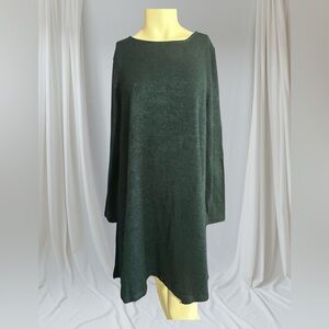 NWT Mordenmiss Long‎ Sleeve Black Tunic Dress (315)